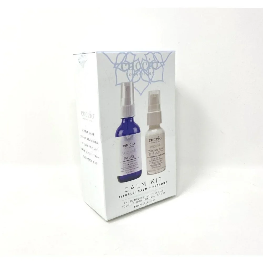 CUCCIO SOMATOLOGY The Calm Kit with Pause Mist/Cooling Spot Therapy